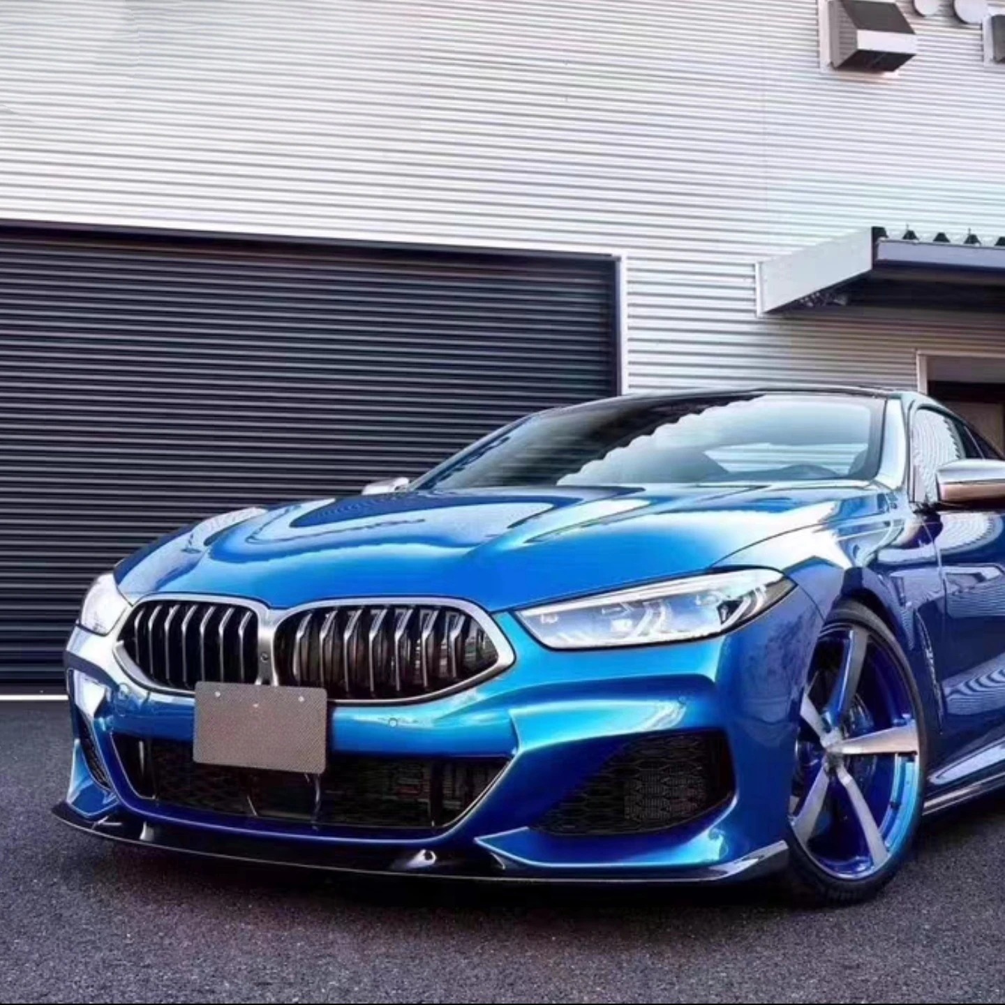 Upgraded 3D Style Carbon Fiber Front Lip Modification for 8 Series Front Bumper Lip Body Kit for 8 Series G14 G15 G16